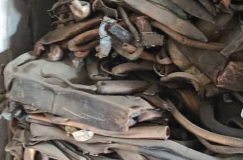Copper pipe and tube scrap