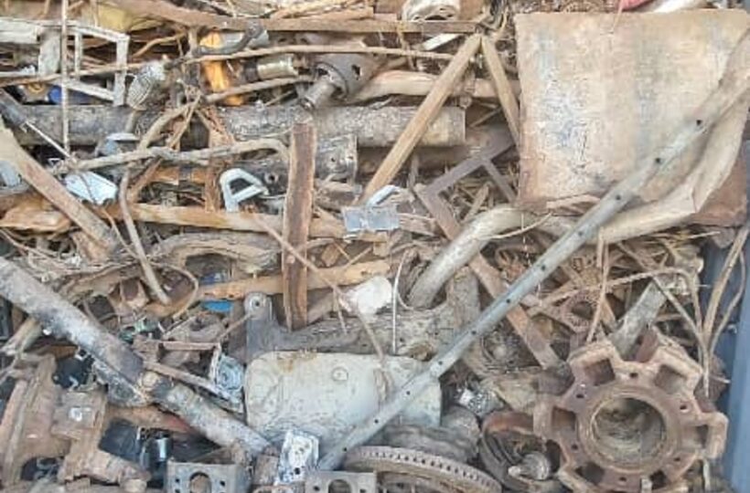 Sorted ferrous scrap